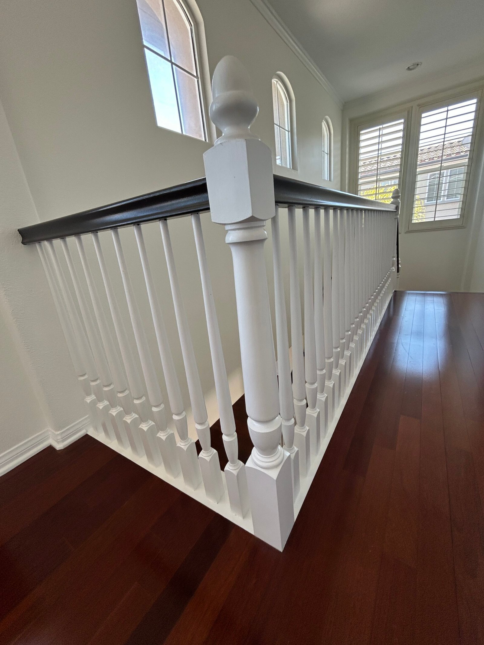 Clean baseboards and detail trim work